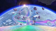 Wii Rainbow Road in MK8DX img2