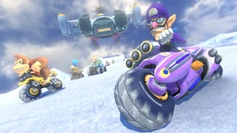 Mount Wario MK8 Waluigi