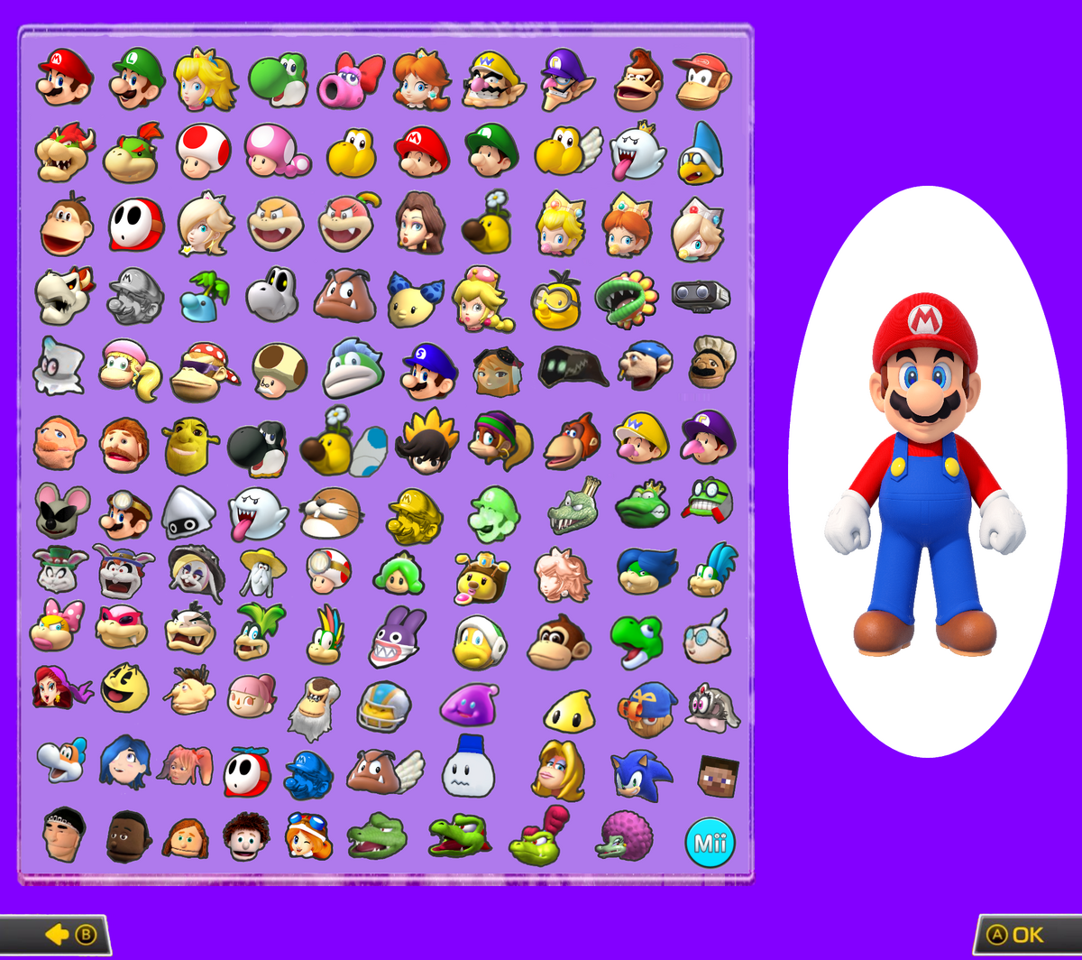 Mario Party Legacy on X: Mario Kart Tour puts the Deluxe character roster  to shame.  / X