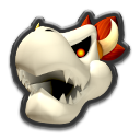 Dry Bowser icon in Mario Kart 8.