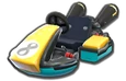 StandardKartBodyMK8 Yellow Teal
