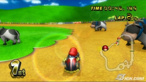 Moo Moo Farm, Mario Kart Racing Wiki