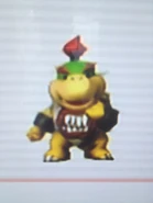 Bowser Jr. being unlocked in Mario Kart Wii.