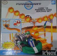 The Knex Luigi VS Podoboo Cogs set from Mario Kart Wii.