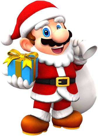 Mario Santa Mario Kart Racing Wiki Fandom