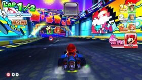 Mario Kart Arcade GP, Cruis'n Exotica, A pair of coin-sucki…