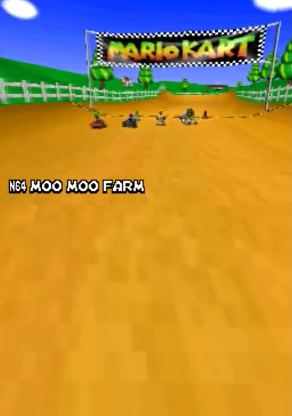 Moo Moo Farm, Mario Kart Racing Wiki