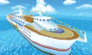 Daisy Cruiser as it appears in Mario Kart 7.