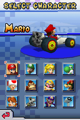 Mario Kart DS, Nintendo DS, Jogos