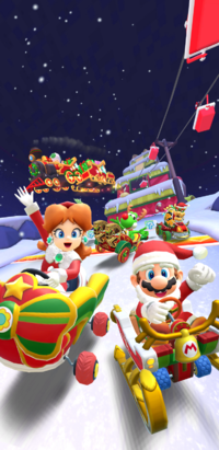 Mario Kart Tour - Holiday Tour Trailer 