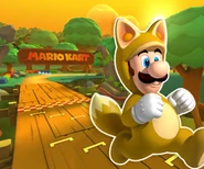 Riverside Park icon with Kitsune Luigi.