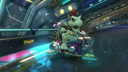 MarioKart8 NeoBowserCity6.png (1.99 MB) Dry Bowser drifting around a corner.