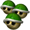 Triple Green Shell - Mario Kart Double Dash