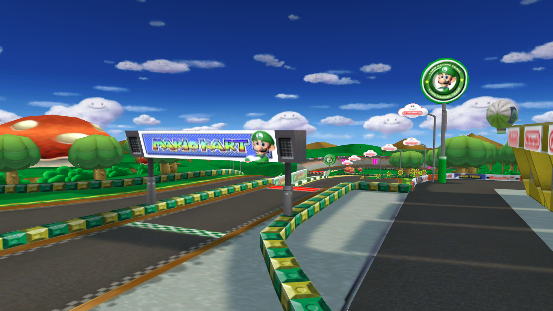 Feest maximaliseren Nietje Luigi Circuit (GCN) | Mario Kart Racing Wiki | Fandom