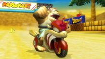 Funky Kong Gameplay in  version of the track.