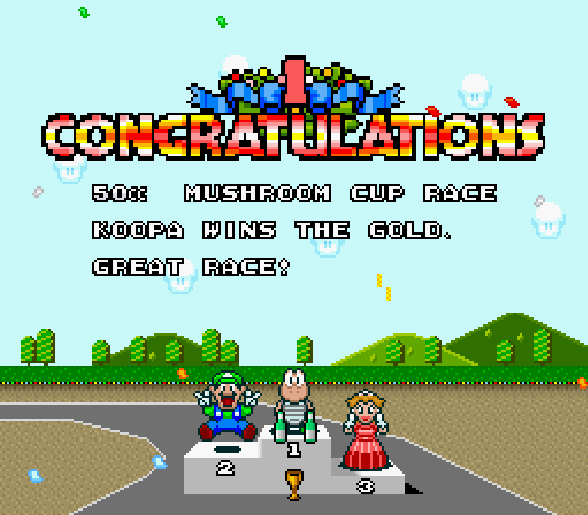 Old school new arrivals mario kart