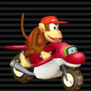 Zzzzzzz.jpeg (9 KB) Diddy Kong on his Dolphin Dasher.