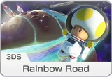 3DS Rainbow Road Icon (8 Deluxe)