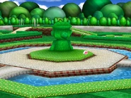 Peach Gardens as seen in Mario Kart Wii.