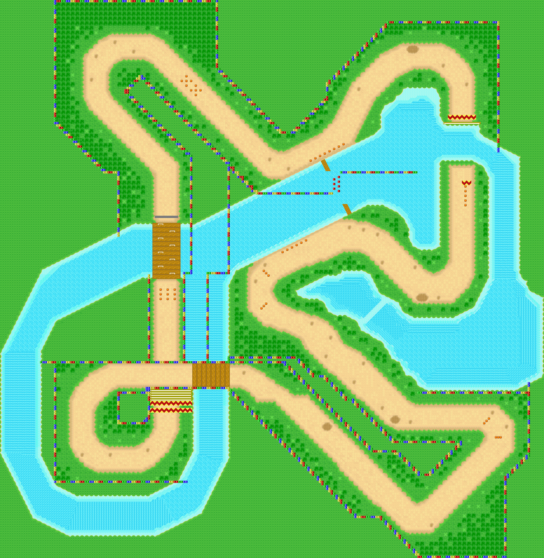 super mario kart maps