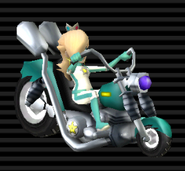 Rosalina in her Wario Bike.