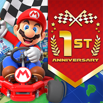 The Anniversary Tour begins in the Mario Kart Tour game