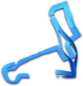 MK8 Bowser's Castle map