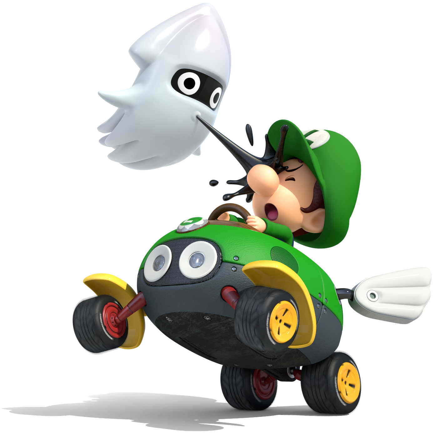 Baby Luigi, Mario Kart Racing Wiki