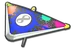 MK8D Black Blue Splats Super Glider