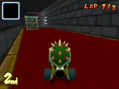 Bowser Castle (DS) Shortcut