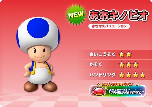 Blue Toad | Mario Kart Racing Wiki | Fandom