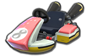 StandardKartBodyMK8 LightPink Yellow