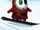 Shy Guy Snowboarder