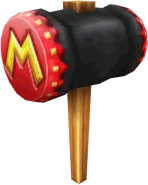 Mario's hammer from Mario Kart Arcade GP