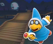 RMX Ghost Valley 1 icon featuring the all new driver, Kamek!