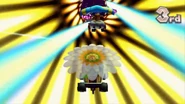 MK7WaluigiPinballCannon.png (923 KB) Mii, Daisy and Donkey Kong gliding in the cannon.