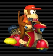 Diddy Kong's Sugarscoot.