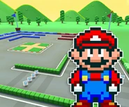 Stage icon featuring SNES Mario!