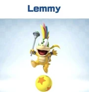 Lemmy in Mario Kart Tour.