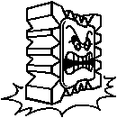 The Stamp unlocked for beating the Staff Ghost on this course.