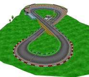 The model of the track.