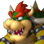 Bowser's icon in Mario Kart Wii and Mario Kart 7.