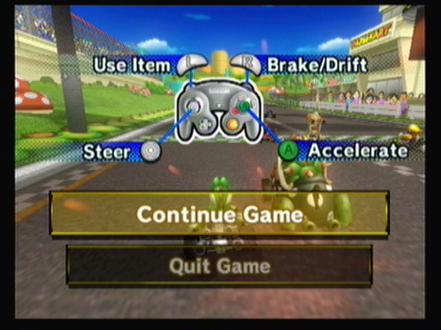 Mario Kart Wii - One Controll, 4 Players 
