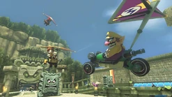 The flying section of Thwomp Ruins.