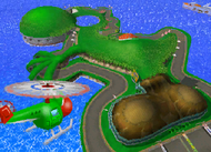 Yoshi Circuit Icon MKDD