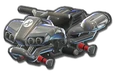 StandardATVBodyMK8 Metallic Silver Gray