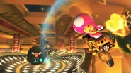 MK8- 3DS Music Park2.png (531 KB) Toadette, approaching giant Bouncing Notes.