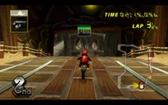 Is Diddy Kong about to get POWed by the POW Block?