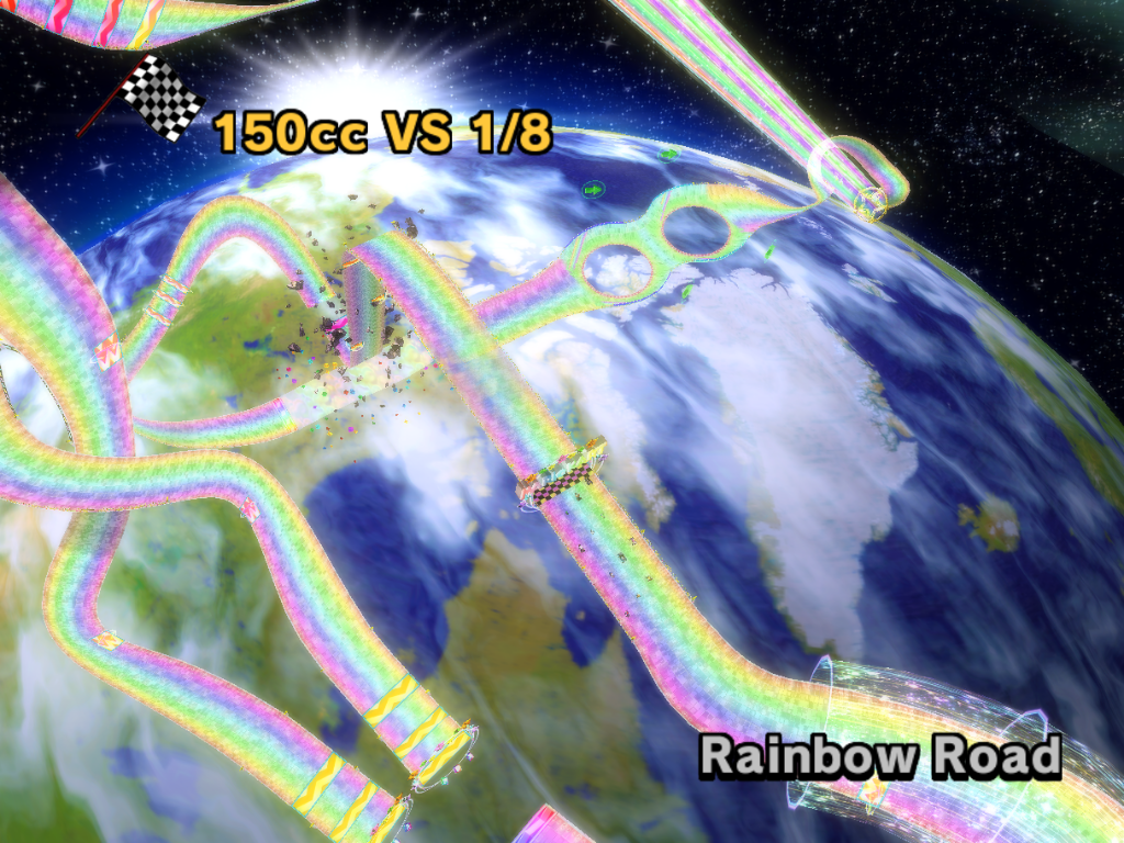 Rainbow Road Wii Mario Kart Racing Wiki Fandom 9099