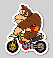 MK8 Donkey Kong badge from the Nintendo Badge Arcade.